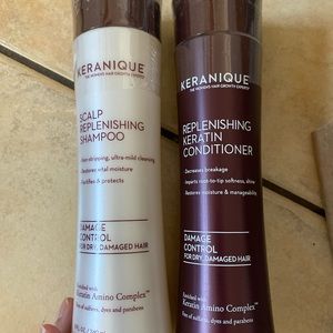 Keranique shampoo and conditioner